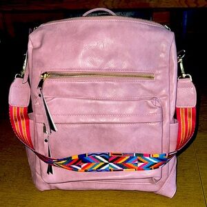 Pink Women backpack